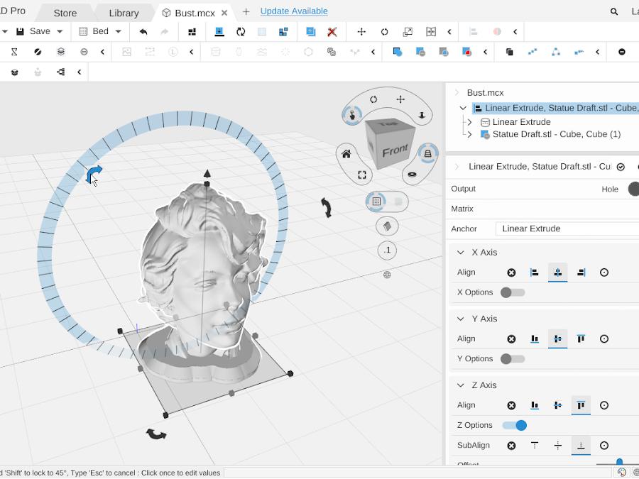MatterCAD Interface